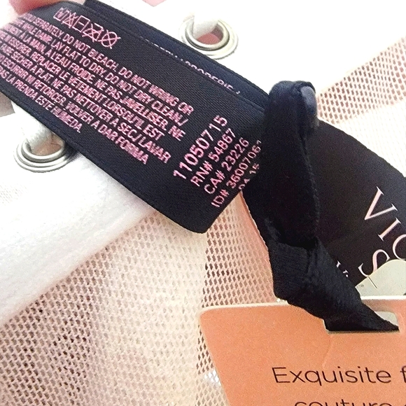 Victoria's Secret Designer Collection Bridal Bustier Corset 36C - Picture 10 of 11